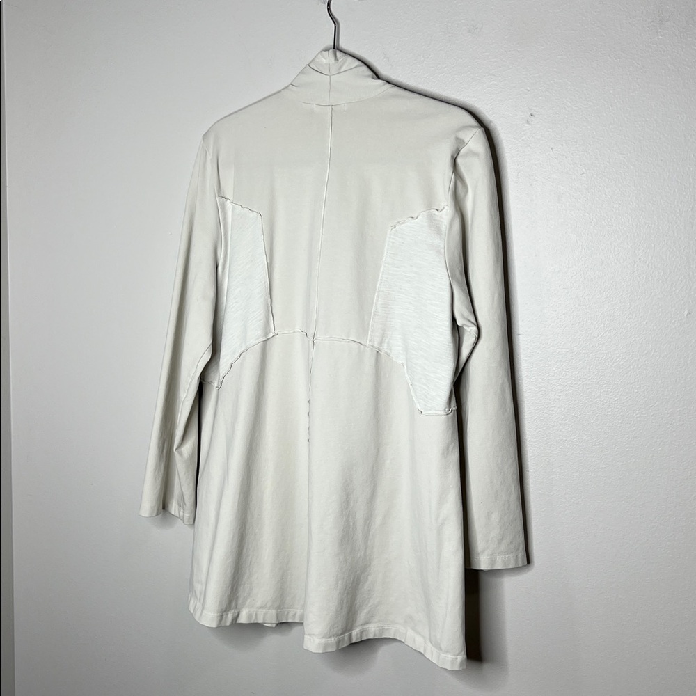 HABITAT One Button Cotton Shawl Jacket with pockets size Large - Picture 11 of 14